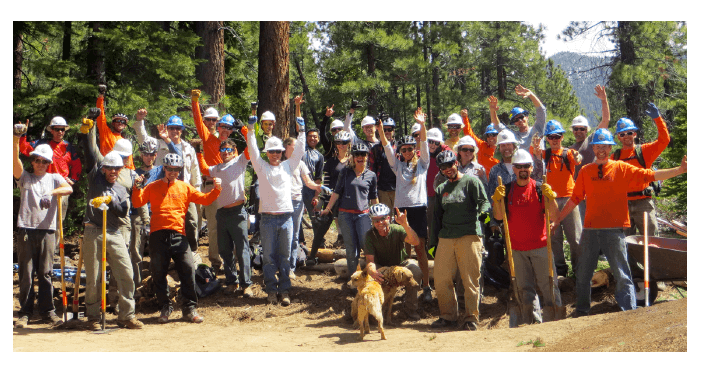 TAMBA Trail Day Volunteers